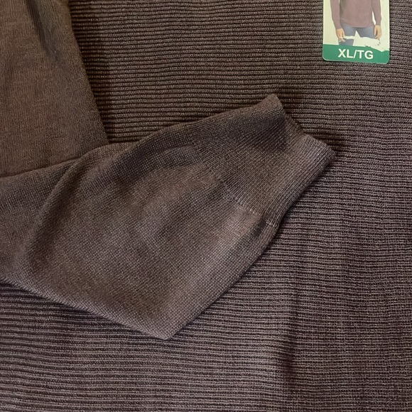 XL Ella Moss V-Neck Long Sleeve Purple Sweater - Picture 5 of 9